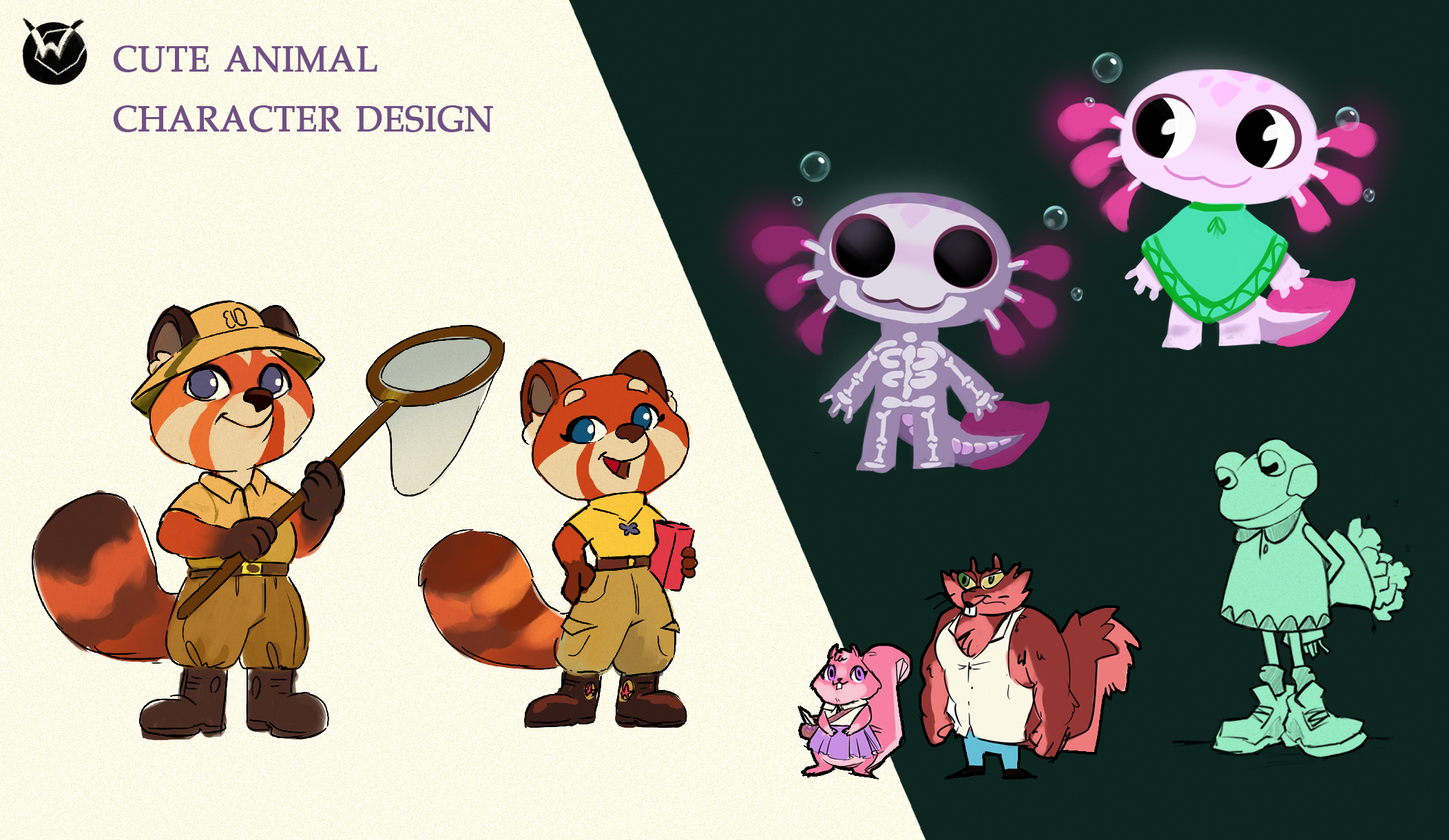 Character design — White Owl Studio