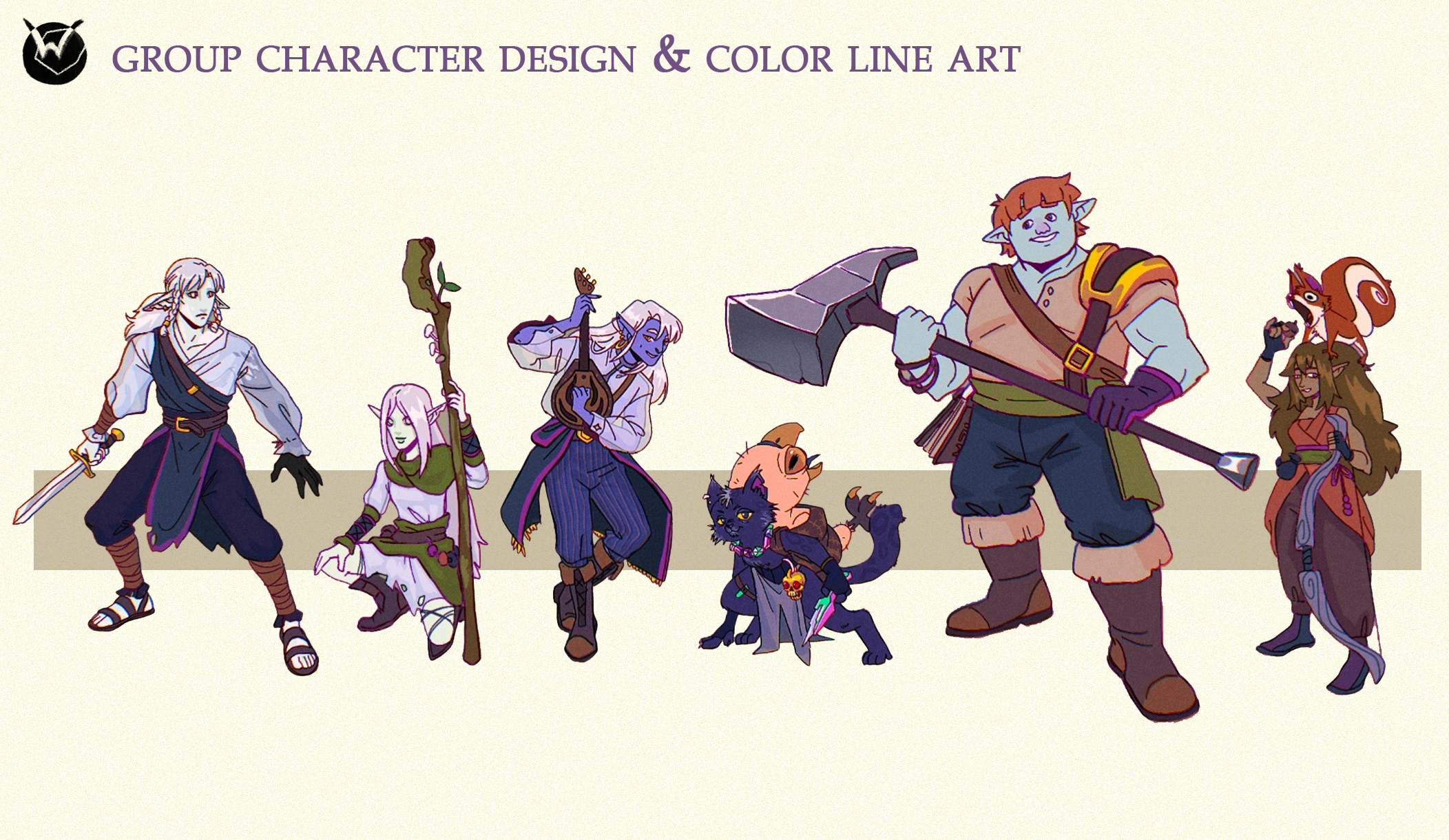 Character design — White Owl Studio
